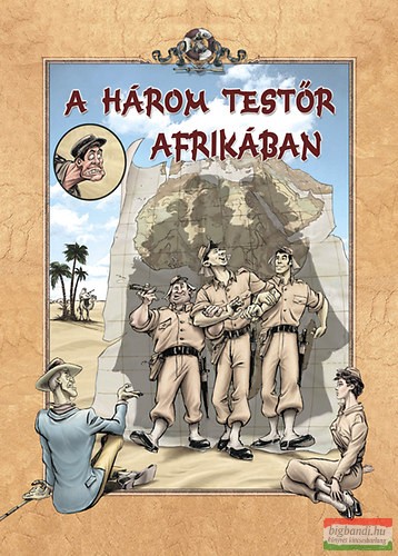 Rejtő Jenő, Korcsmáros Pál - A három testőr Afrikában - Színes képregény