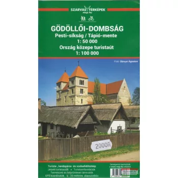   Gödöllői-dombság turistatérkép (+ Ország közepe turistaút 1:100.000 )