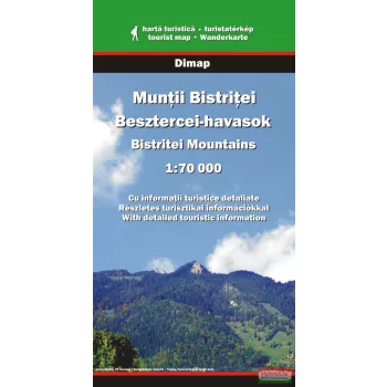 Besztercei-havasok turistatérkép 1:70000