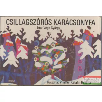 Csillagszórós karácsonyfa