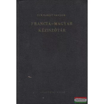 Francia-magyar kéziszótár