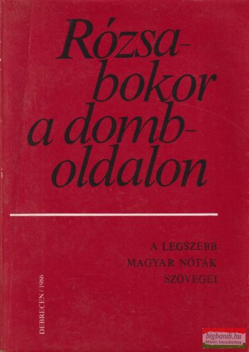 Bényei József szerk. - Rózsabokor a domboldalon