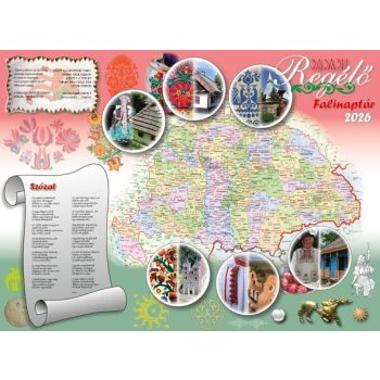 Regélő Falinaptár 2026 A/2 méret
