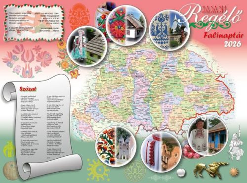 Regélő Falinaptár 2026 A/2 méret