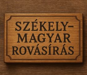 Tanuljuk a székely-magyar rovásírást