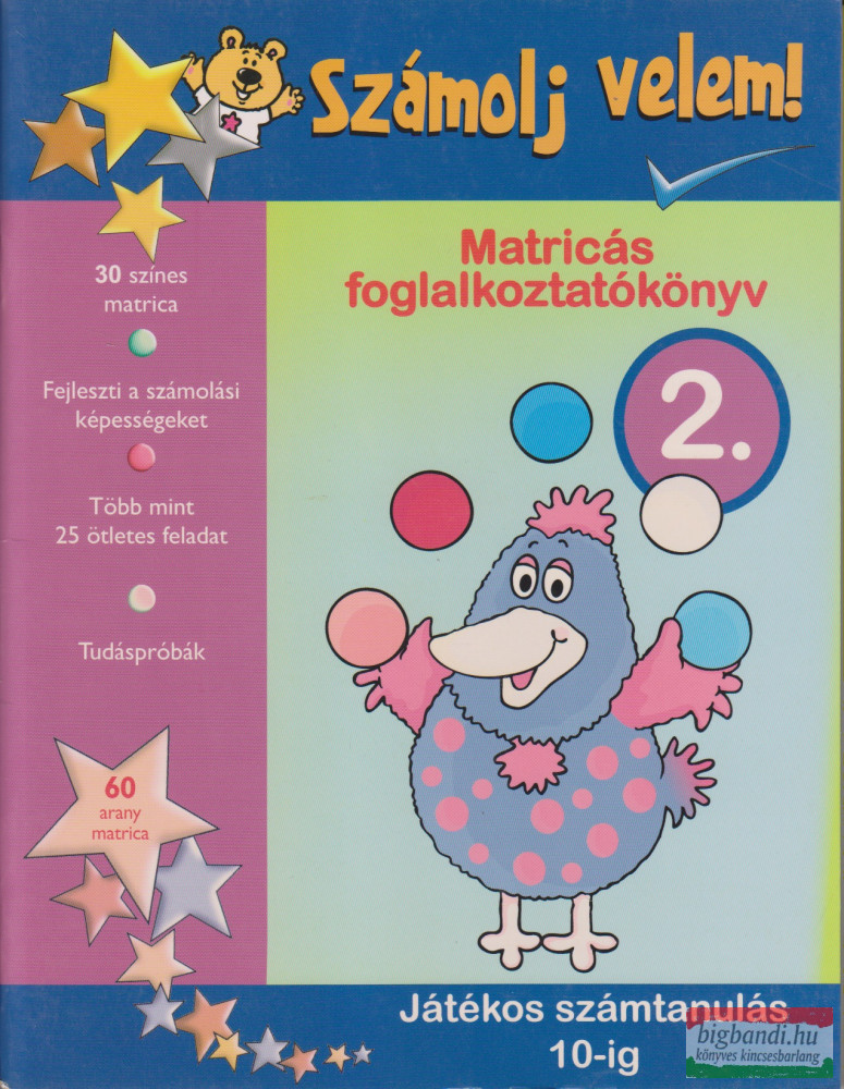 Számolj velem! 2. - Matricás foglalkoztatókönyv