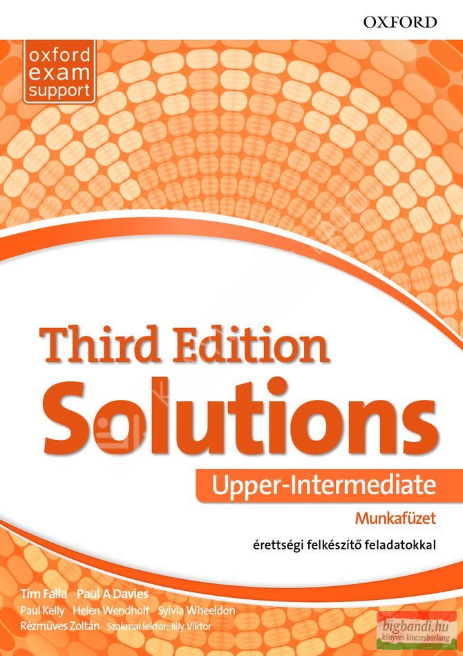 Solutions Upper-Intermediate Third Edition munkafüzet - érettségi felkészítő feladatokkal
