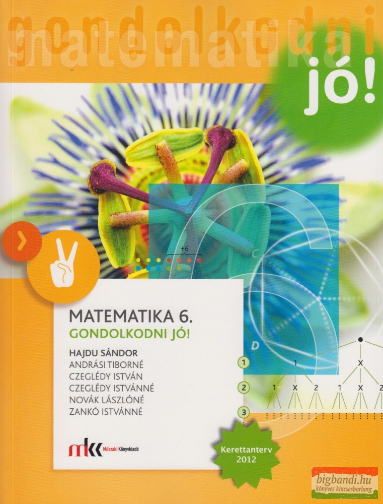 Matematika 6. osztály - Gondolkodni jó! NT-4198-8/UJ-K