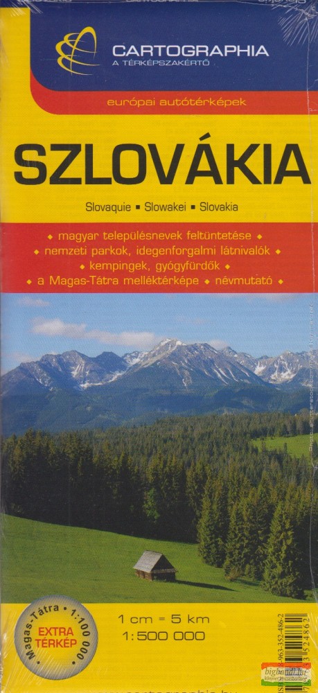 Szlovákia térkép